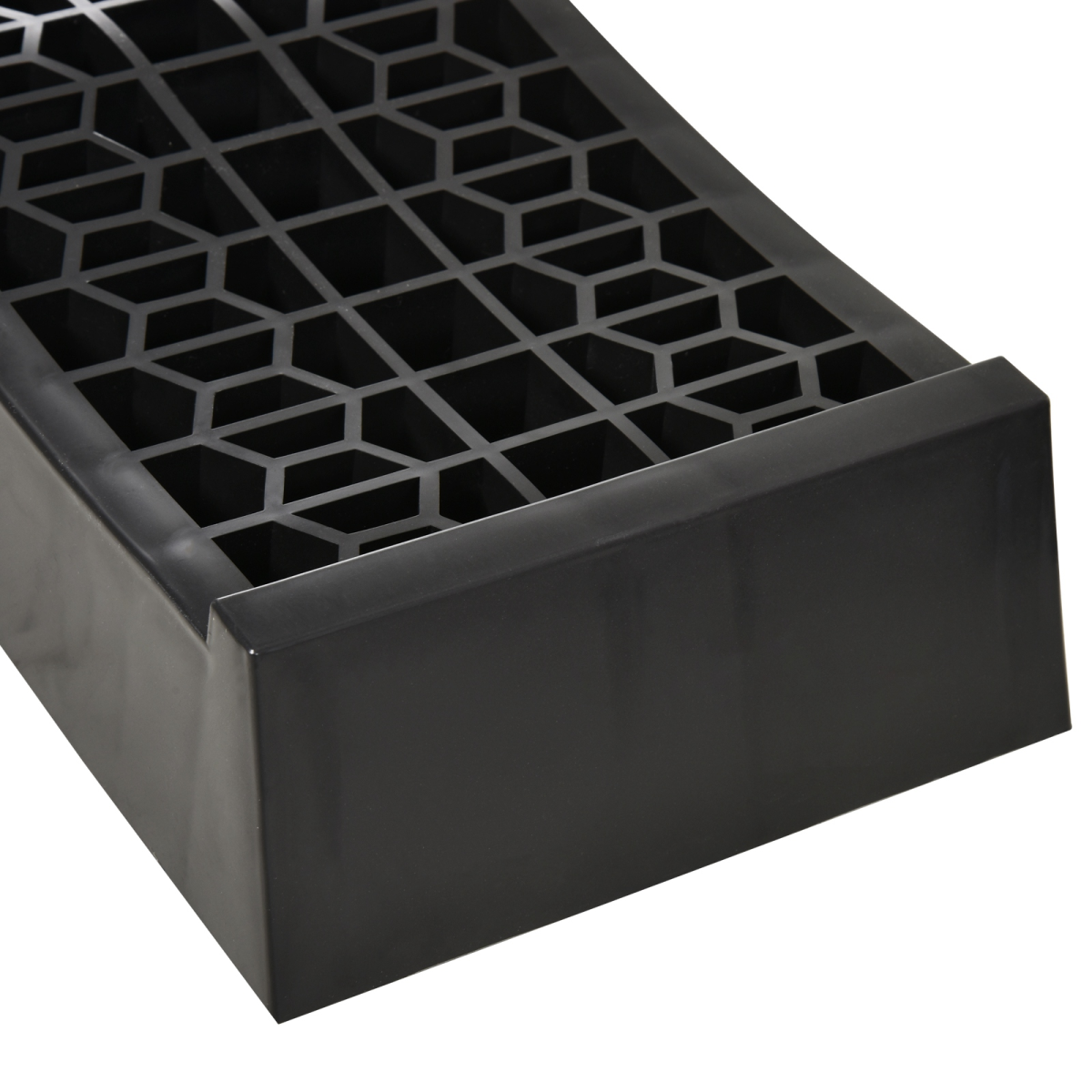 2-Pack Heavy-Duty Kerb Ramps with Anti-Slip Surface