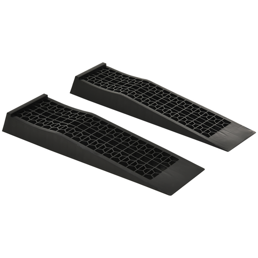 2-Pack Heavy-Duty Kerb Ramps with Anti-Slip Surface